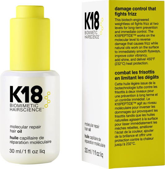 K18 Molecular Repair Hair Oil Mini 30ml