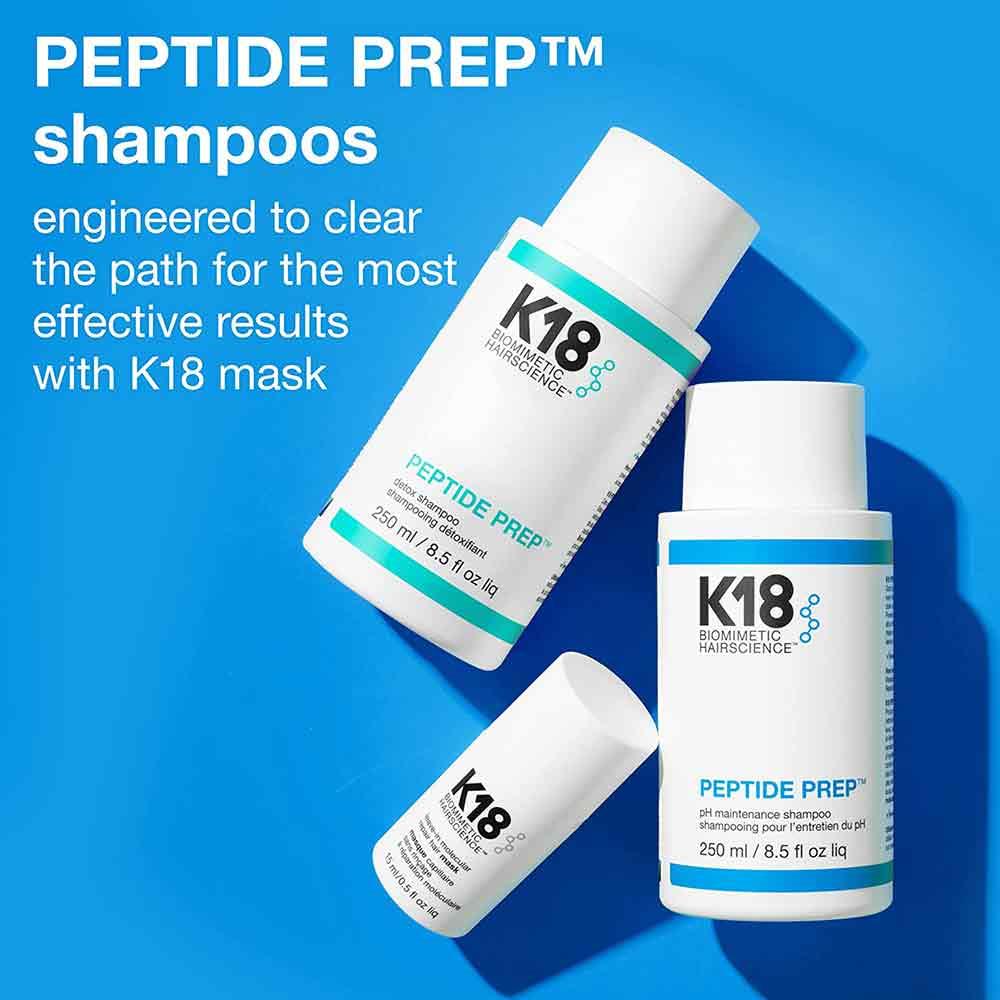 k18 peptide prep ph maintenance shampoo 250ml
